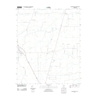 2012 Map of Crawford East, 2012 Print