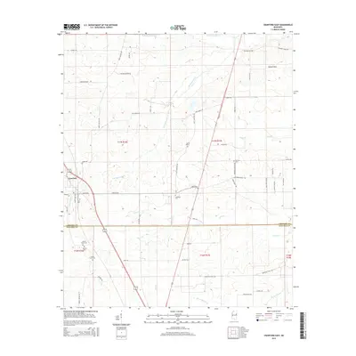 2015 Map of Crawford East, 2015 Print
