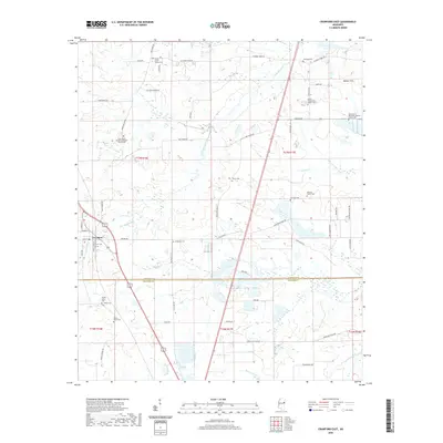 2020 Map of Crawford East, 2020 Print