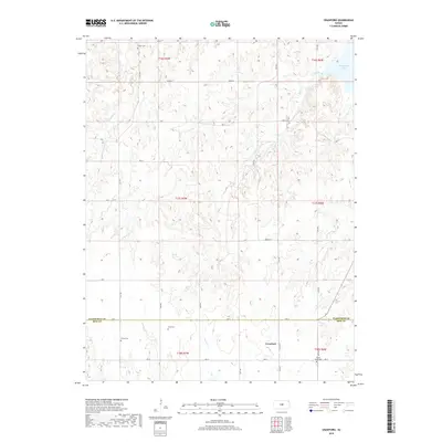 2018 Map of Crawford, 2018 Print