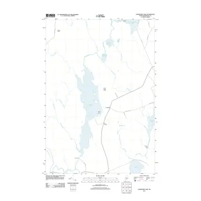 2011 Map of Crawford Lake, 2011 Print
