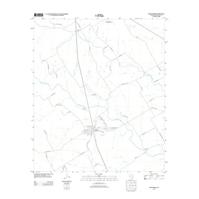2012 Map of Crawford, 2012 Print
