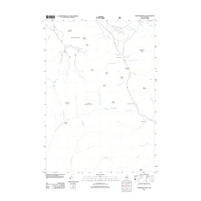2012 Map of Crawford Notch, 2012 Print