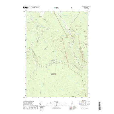 2021 Map of Crawford Notch, 2021 Print