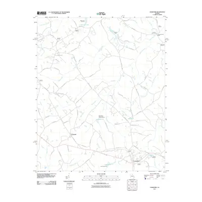 2011 Map of Crawford, 2011 Print