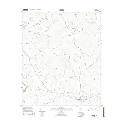 2014 Map of Crawford, 2014 Print