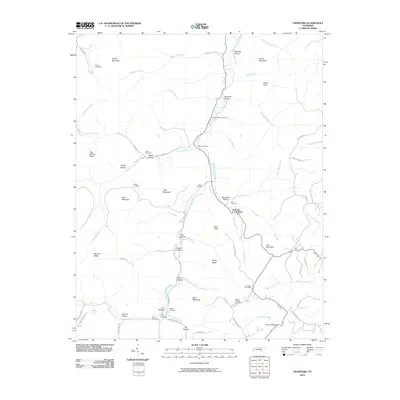 2010 Map of Crawford, 2010 Print