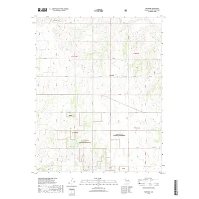 2018 Map of Crawford, 2018 Print