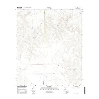 2016 Map of Crawford Slide, 2016 Print