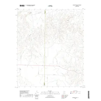 2019 Map of Crawford Slide, 2019 Print
