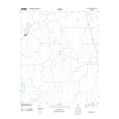 2012 Map of Crawford West, 2012 Print