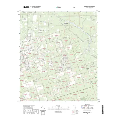 2023 Map of Crawfordville East, 2023 Print