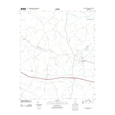 2011 Map of Crawfordville, 2011 Print