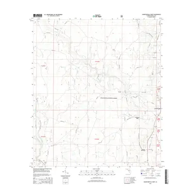 2015 Map of Crawfordville West, 2015 Print