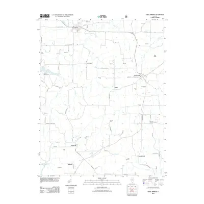 2012 Map of Creal Springs, 2012 Print