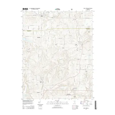 2015 Map of Creal Springs, 2015 Print