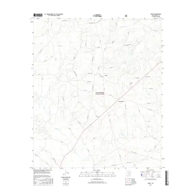 2016 Map of Crecy, 2016 Print