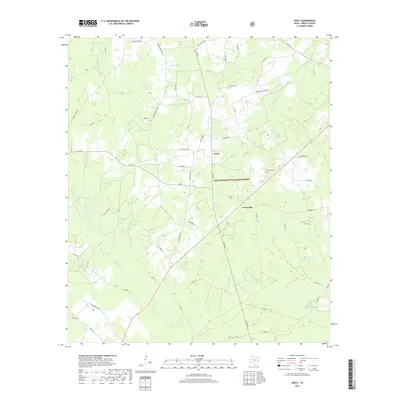 2019 Map of Crecy, 2019 Print