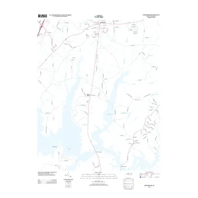 2013 Map of Creedmoor, 2013 Print