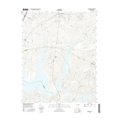 2016 Map of Creedmoor, 2016 Print