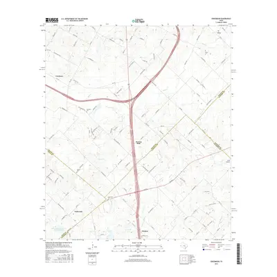 2016 Map of Creedmoor, 2016 Print