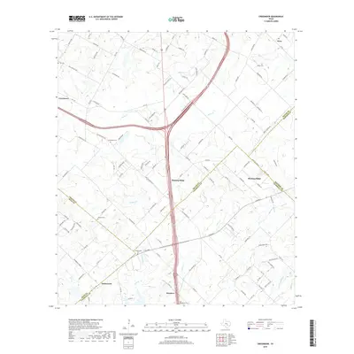 2019 Map of Creedmoor, 2019 Print