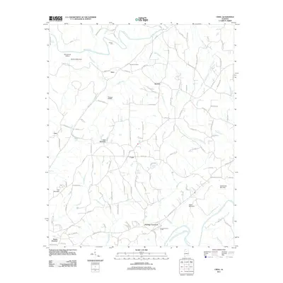 2011 Map of Creel, 2011 Print