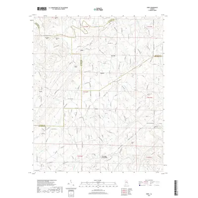 2018 Map of Creel, 2018 Print
