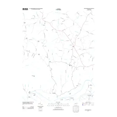 2013 Map of Creelsboro, 2013 Print