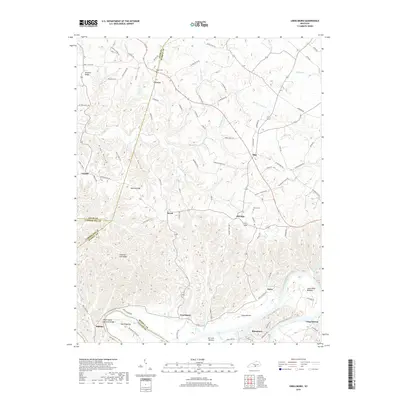 2019 Map of Creelsboro, 2019 Print