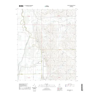2020 Map of Crenshaw North, 2020 Print