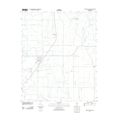 2012 Map of Crenshaw South, 2012 Print