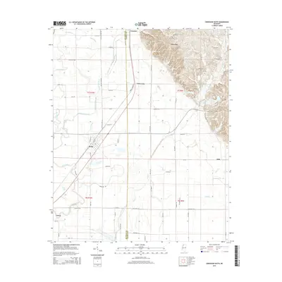 2015 Map of Crenshaw South, 2015 Print