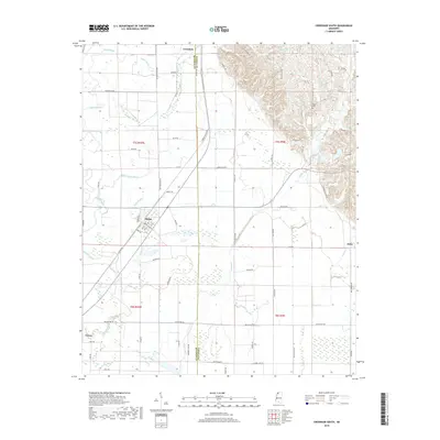 2018 Map of Crenshaw South, 2018 Print