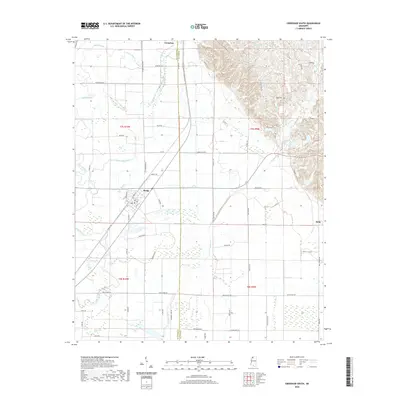 2020 Map of Crenshaw South, 2020 Print