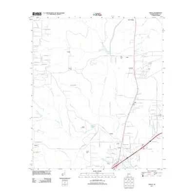 2011 Map of Creola, 2011 Print