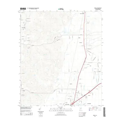 2014 Map of Creola, 2014 Print