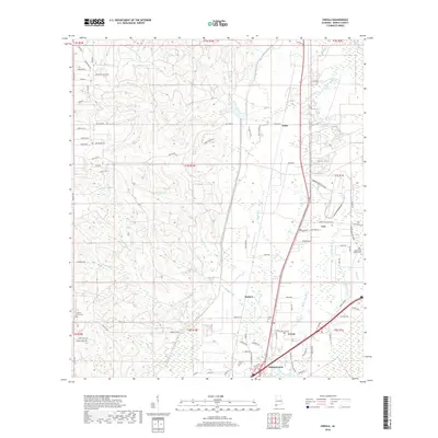 2018 Map of Creola, 2018 Print