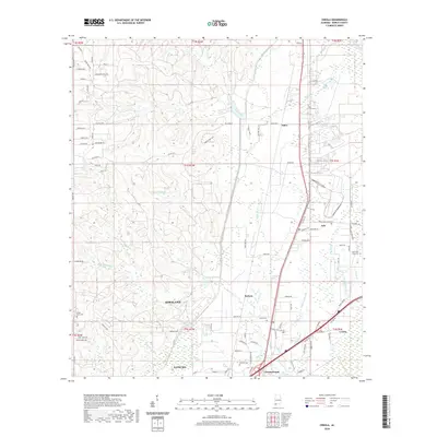 2020 Map of Creola, 2020 Print