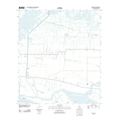 2012 Map of Creole, 2012 Print