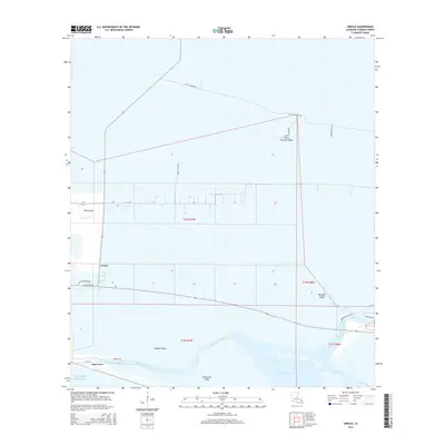 2015 Map of Creole, 2015 Print