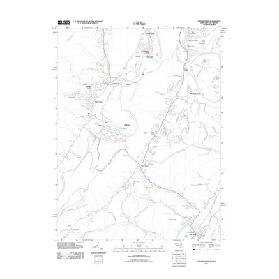 2011 Map of Cresaptown, 2011 Print