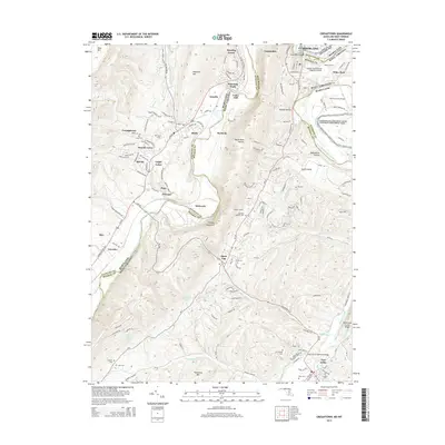 2014 Map of Cresaptown, 2014 Print