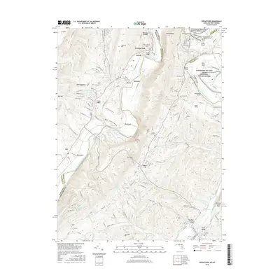 2016 Map of Cresaptown, 2016 Print