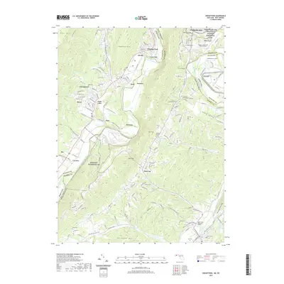 2019 Map of Cresaptown, 2019 Print