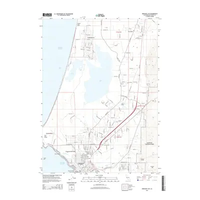 2015 Map of Crescent City, 2015 Print