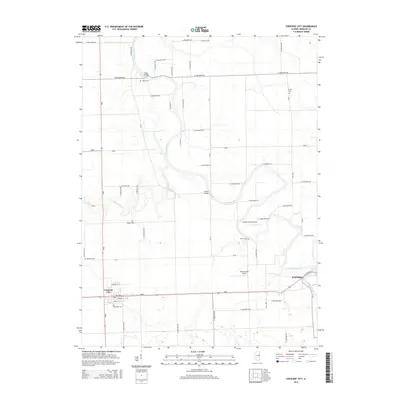 2015 Map of Crescent City, 2015 Print