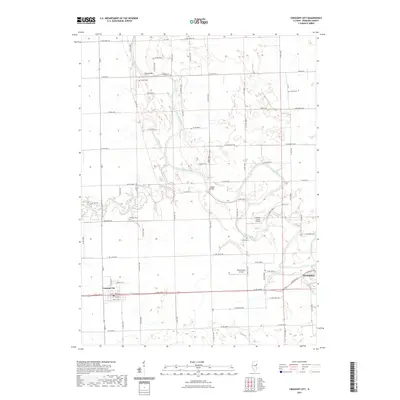 2021 Map of Crescent City, 2021 Print