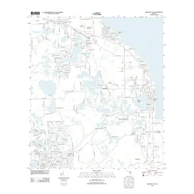 2012 Map of Crescent City, 2012 Print
