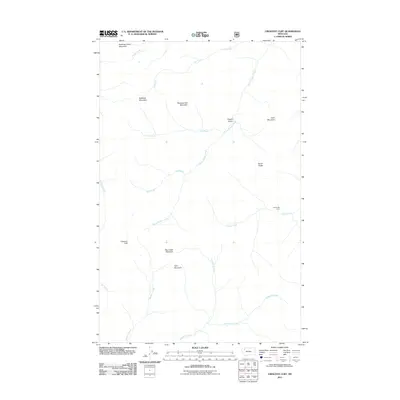 2011 Map of Crescent Cliff, 2011 Print
